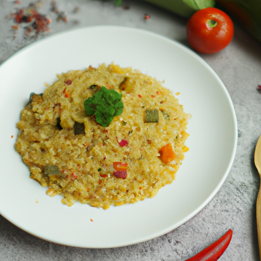 Couscous s masem a zeleninou