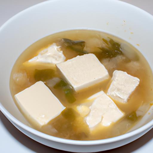 Misoshiru polévka s tofu