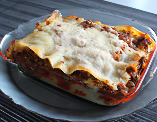 Lasagne s hovězím masem