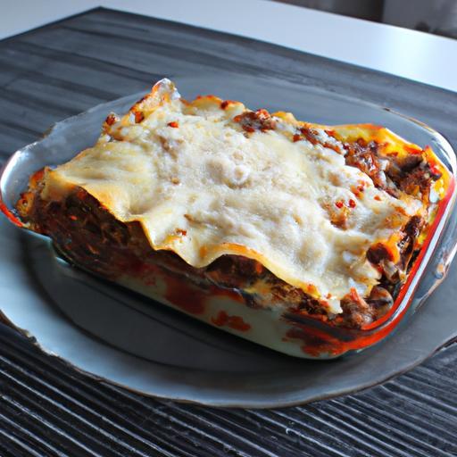 Lasagne s hovězím masem