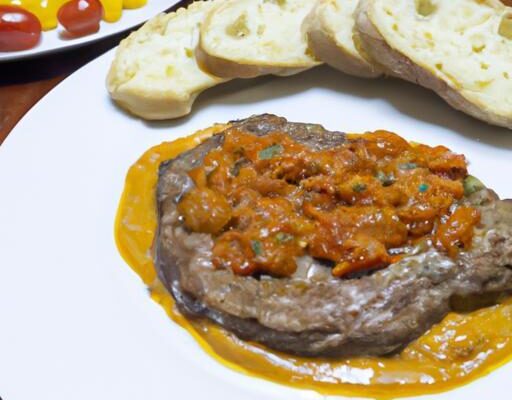 Argentinský steak s rajčetovou salsa