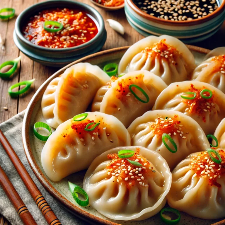 Korejské kimchi plněné knedlíky: Lahodná kombinace pikantního a kyselého