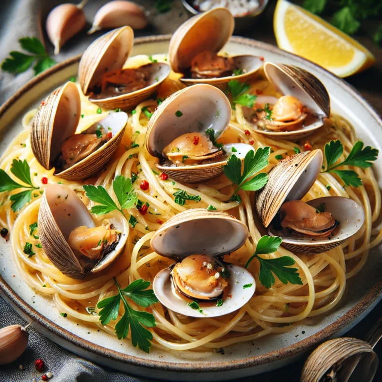 Spaghetti alle Vongole: Špagety s mušlemi