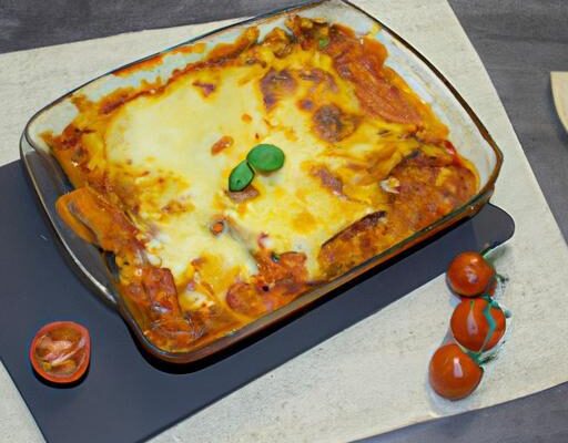 Lasagne s rajčatovou omáčkou