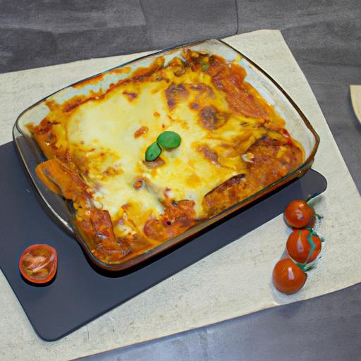 Lasagne s rajčatovou omáčkou