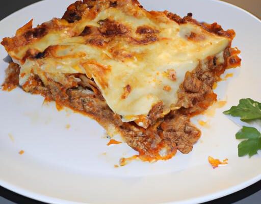 Lasagne s boloňskou omáčkou