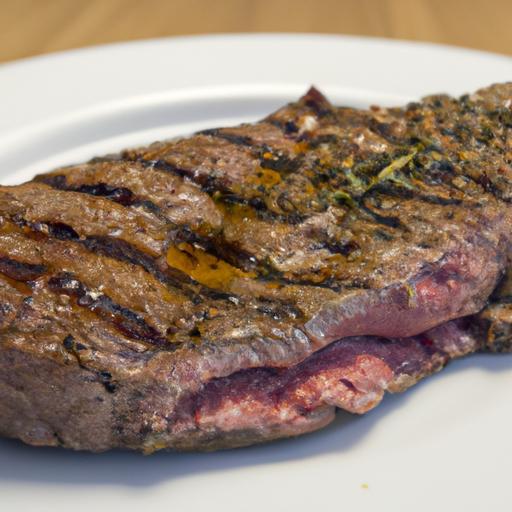 Grilovaný argentinský steak z roštu