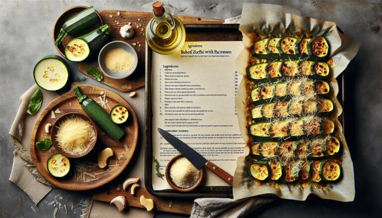 Pečená cuketa s parmezánem