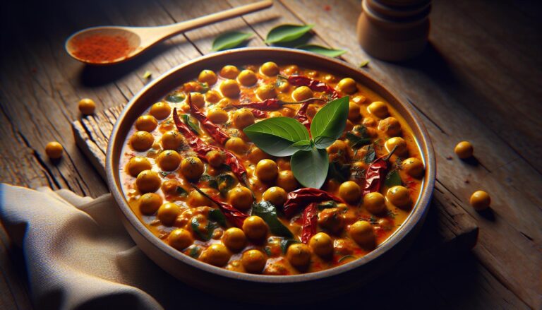 Pikantní kari s cizrnou