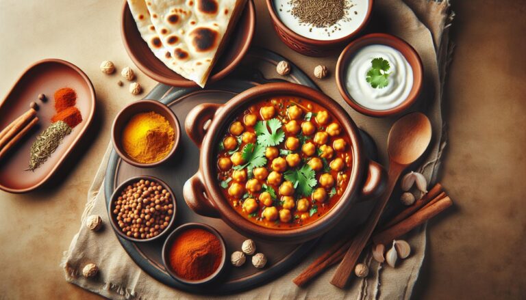 Masala kari s cizrnou