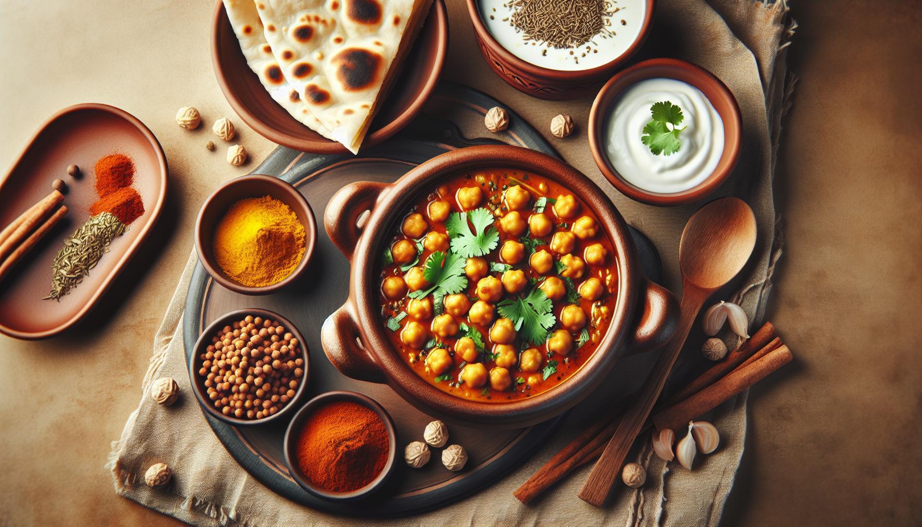 Masala kari s cizrnou