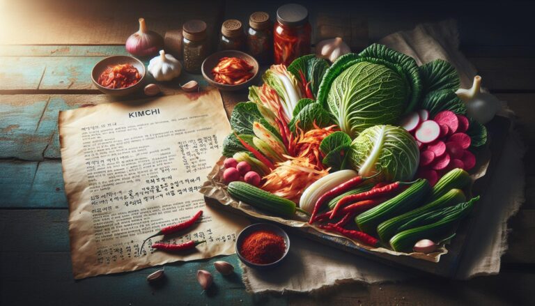 Kimchi s fermentovanou zeleninou