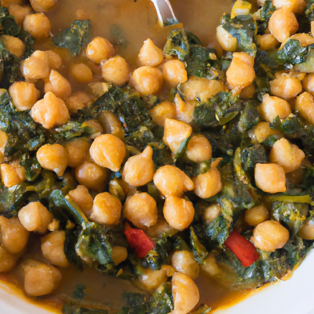 Kari z cizrny a špenátu