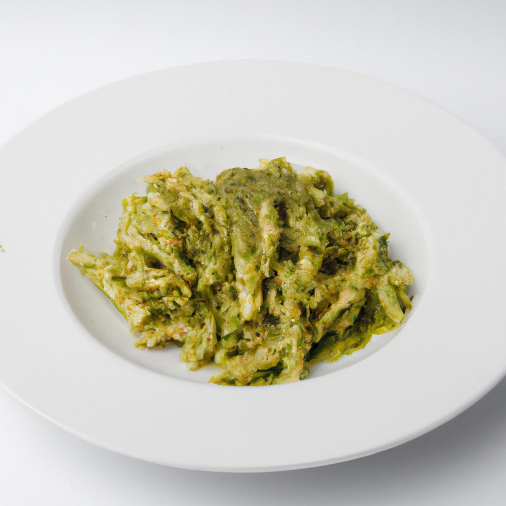 Domácí těstoviny s omáčkou pesto