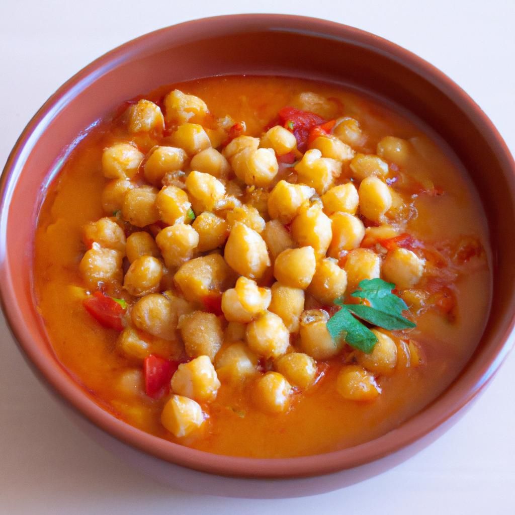 Kari z cizrny a zeleniny