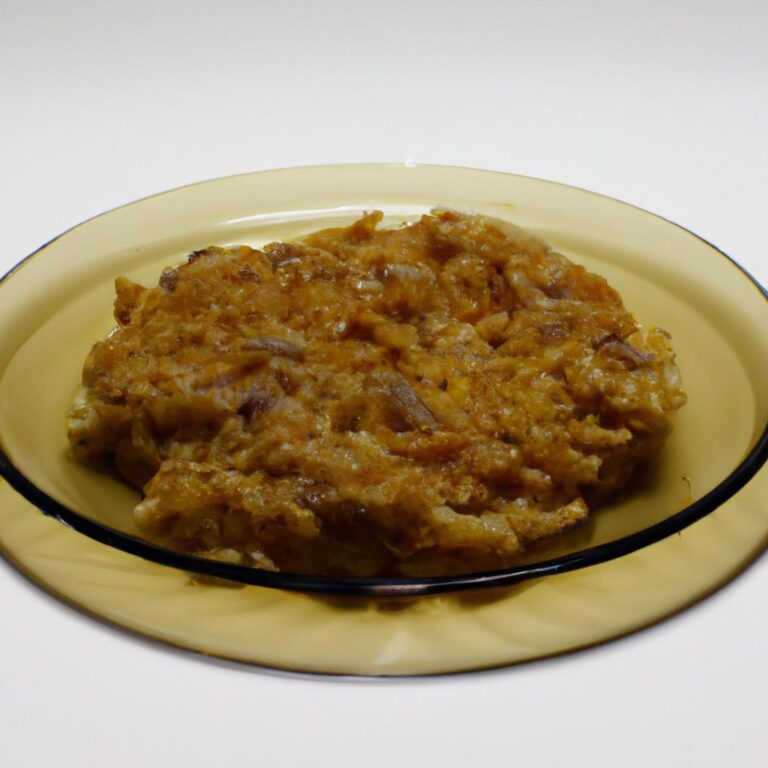 Staročeská sekaná s kaší