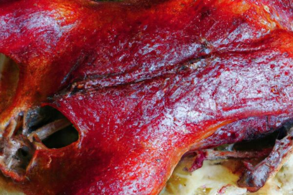 Pečená kachna se zelím