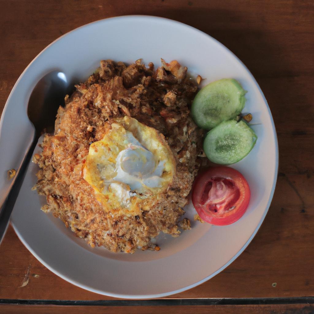 Smažená rýže nasi goreng