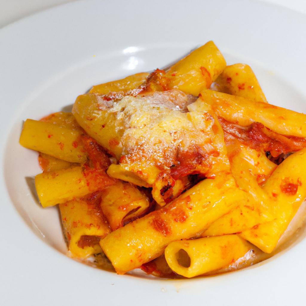 Domácí italské těstoviny s omáčkou