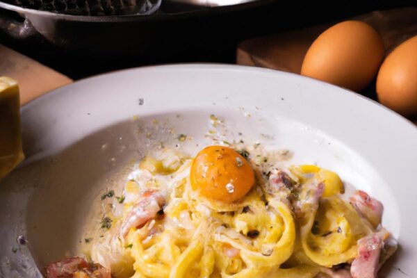 Špagety carbonara podle tradiční receptury