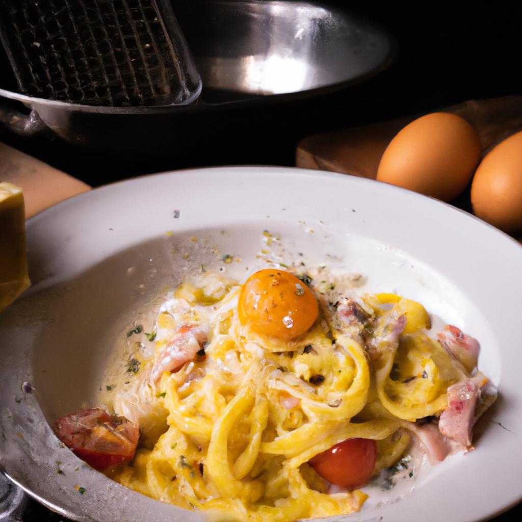 Špagety carbonara podle tradiční receptury