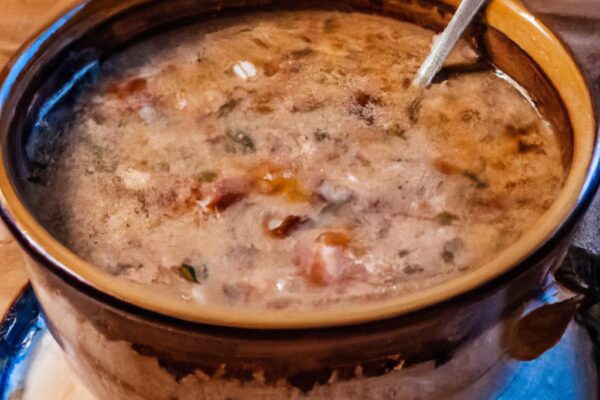 Staročeská houbová polévka