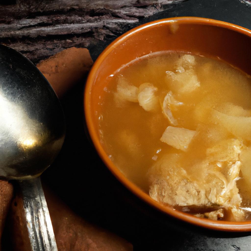 Staročeská cibulová polévka