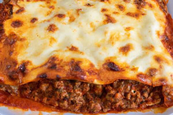 Tradiční italské lasagne s masem