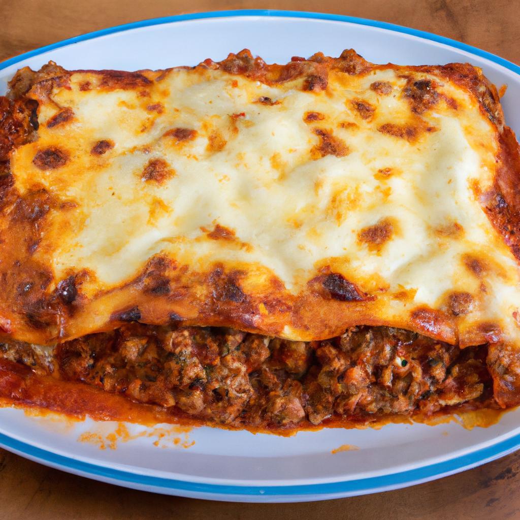 Tradiční italské lasagne s masem