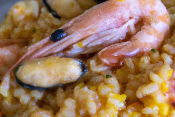 Rizoto s mořskými plody