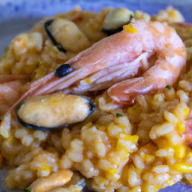 Rizoto s mořskými plody