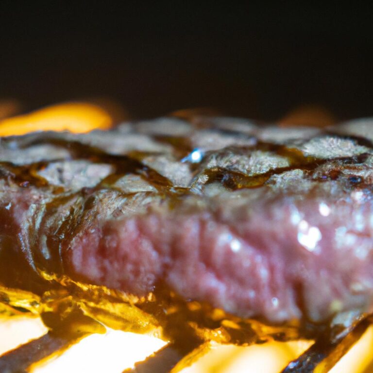 Argentinský hovězí steak na grilu
