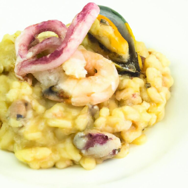 Risotto s mořskými plody