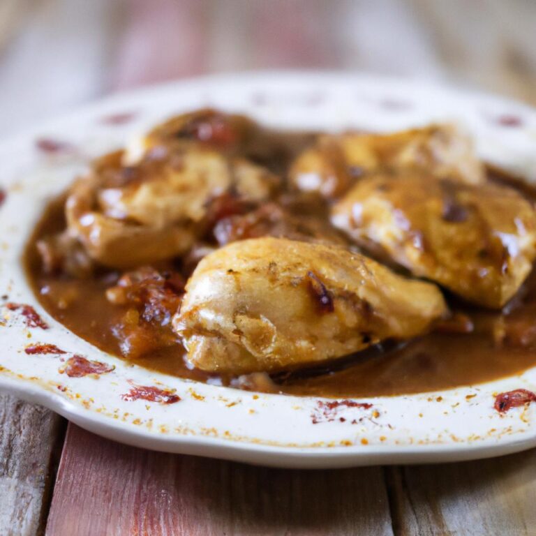 Kuřecí pohrůdky na víně