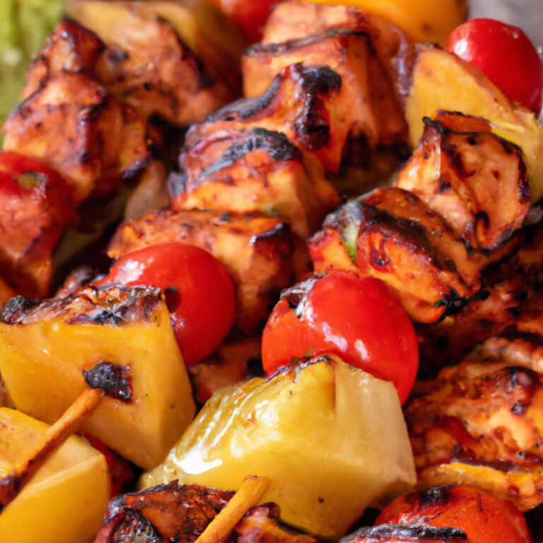 Kuřecí špízy z churrasca