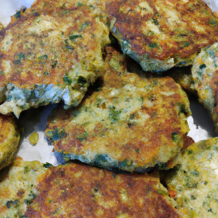 Pečené cuketové placičky s bylinkami