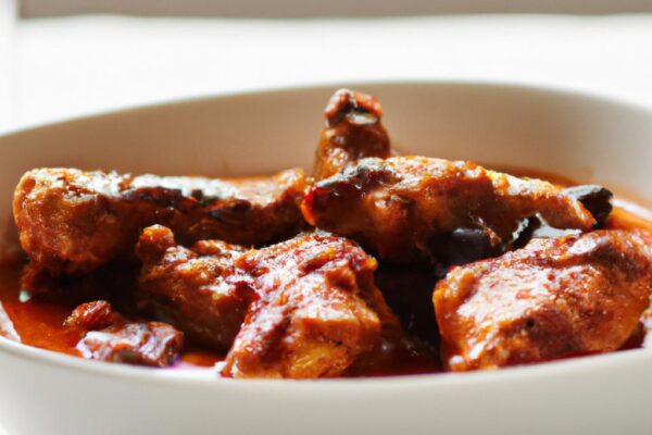 Kuře na víně po Burgundsku