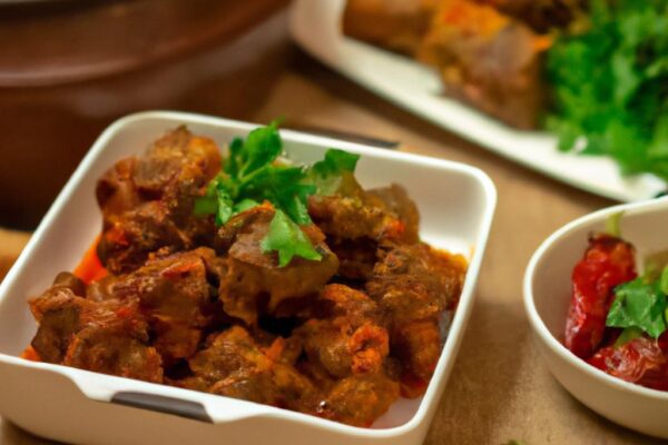 Íránský dušený jehněčí guláš