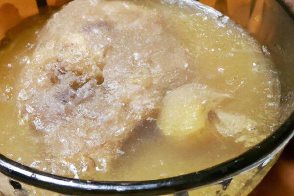 Staročeská kyselice s houbami