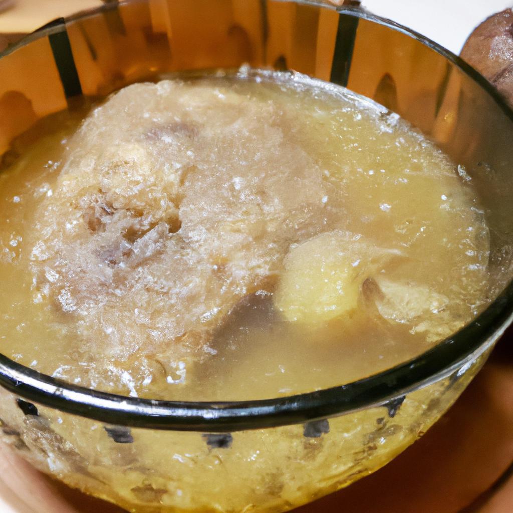 Staročeská kyselice s houbami