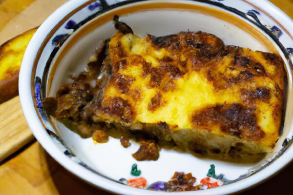 Jihočeská kulajda s houbami