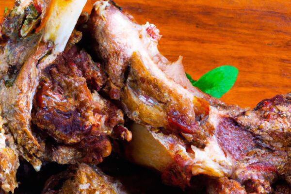 Grilované jehněčí s kořením