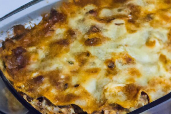 Domácí lasagne s hovězím masem