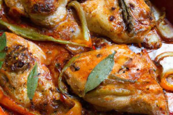 Kuřecí po lovčičtě façon chasseur