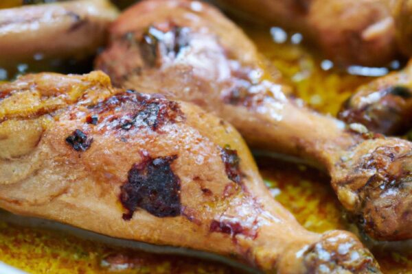 Kuřecí stehýnka na víně