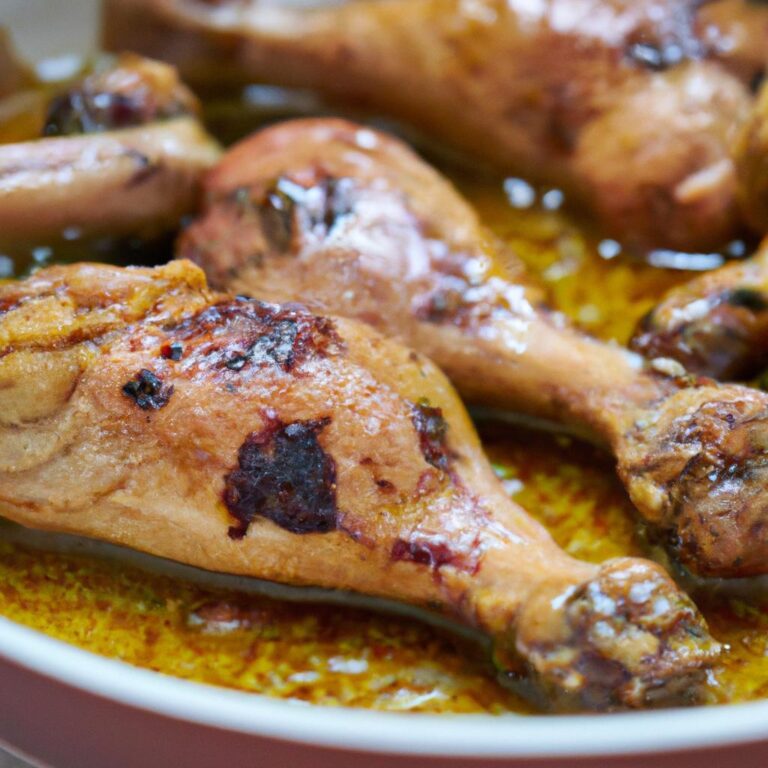 Kuřecí stehýnka na víně