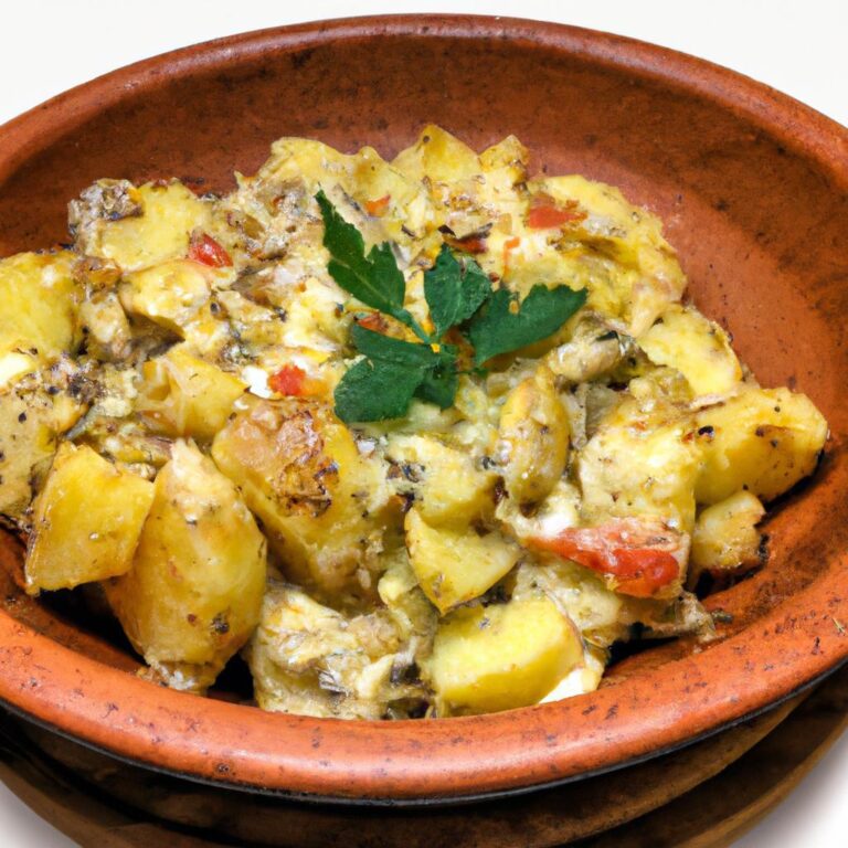 Staročeská česnečka s bramborem