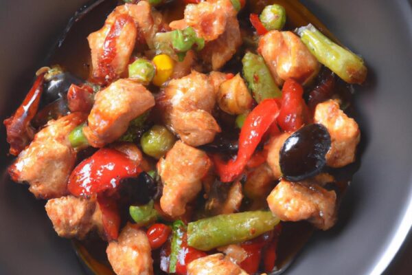 Kuře na způsob Kung Pao