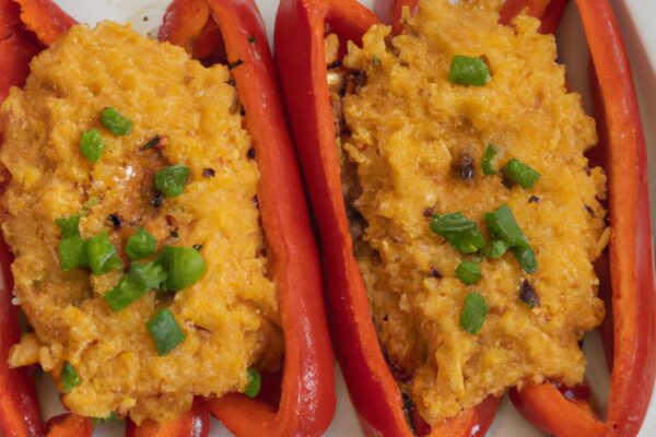 Plněné papriky s bulgurem