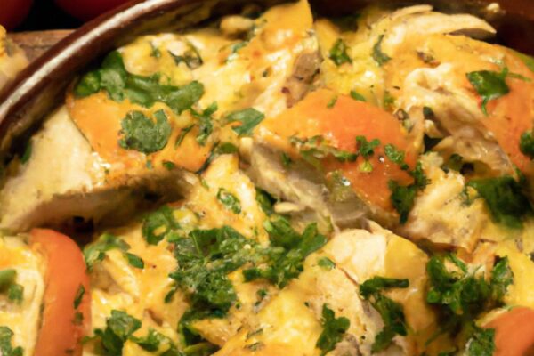 Kokosové kuře na brazilský způsob